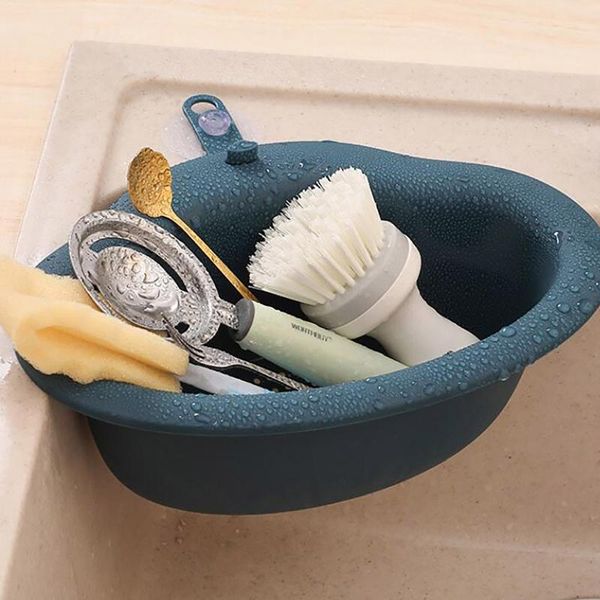 Kitchen Leaking Basket Triangular Kitchen Waste Leaking Basket Sink Side Shelf Bowl Drainer Vegetable Cleaning Colander Tool#T2
Kitchen Leaking Basket Triangular Kitchen Waste Leaking Basket Sink Side Shelf Bowl Drainer Vegetable Cleaning Colander Tool#T2