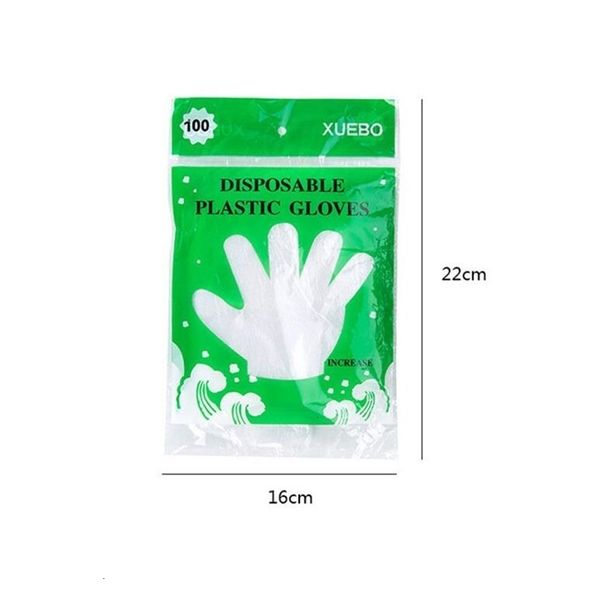 disposable transparent disposable gloves 100pcs/bag food thickened grade beauty housekeeping health gloves with colorful retail bag myy
disposable transparent disposable gloves 100pcs/bag food thickened grade beauty housekeeping health gloves with colorful retail bag myy
