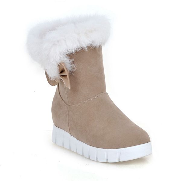 winter boots for women flat-heel shoes half short winter boots with thick fur fur animals inside to mid calf warm boots. xdx-082, Black
winter boots for women flat-heel shoes half short winter boots with thick fur fur animals inside to mid calf warm boots. xdx-082, Black