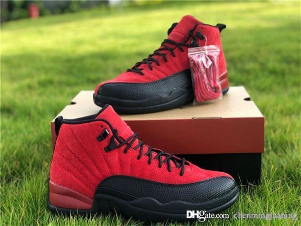 air authentic 12 reverse flu game sports shoes varsity red black suede upper retro real carbon fiber xii men sneakers with box
air authentic 12 reverse flu game sports shoes varsity red black suede upper retro real carbon fiber xii men sneakers with box