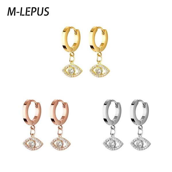 zircon devil's eye earrings steel exquisite titanium stainless inlaid zircon fashion glamour lady party birthday jewelry gift, Golden;silver
zircon devil's eye earrings steel exquisite titanium stainless inlaid zircon fashion glamour lady party birthday jewelry gift, Golden;silver