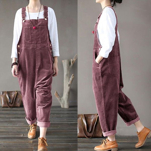 oversize womens corduroy jumpsuits harem pants vintage overalls 2020 spring rompers button pantalon palazzo female playsuit 5xl, Black;white
oversize womens corduroy jumpsuits harem pants vintage overalls 2020 spring rompers button pantalon palazzo female playsuit 5xl, Black;white