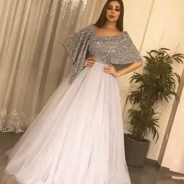 glitter arabic gray sequins and ivory tulle prom dresses a line 2021 women formal evening party gowns plus size special occasion dress, Black
glitter arabic gray sequins and ivory tulle prom dresses a line 2021 women formal evening party gowns plus size special occasion dress, Black