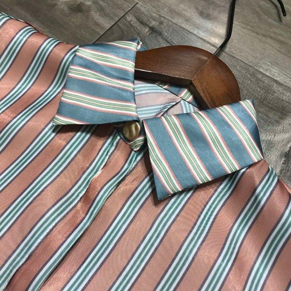 shirt 2019 new stitching summer and women's sleeve 0510 striped spring bat r426# pogas
shirt 2019 new stitching summer and women's sleeve 0510 striped spring bat r426# pogas