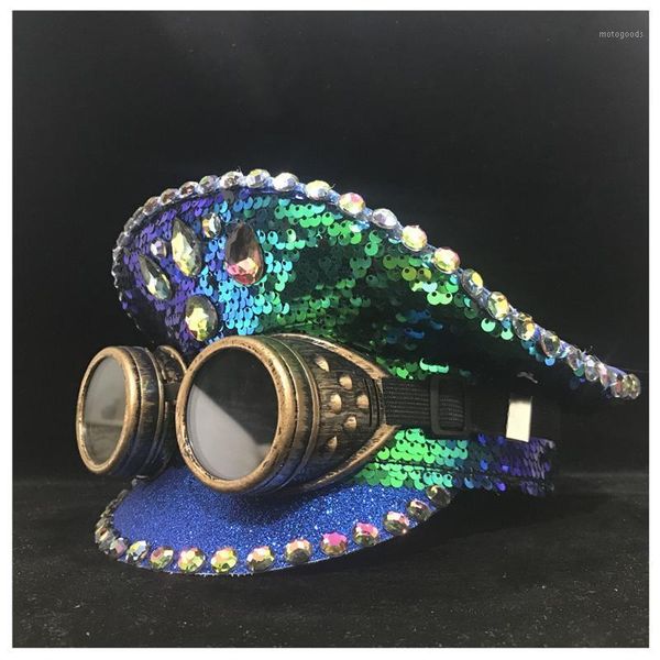 wide brim hats 2021 men women green hat with metal classes performance captain1, Blue;gray
wide brim hats 2021 men women green hat with metal classes performance captain1, Blue;gray