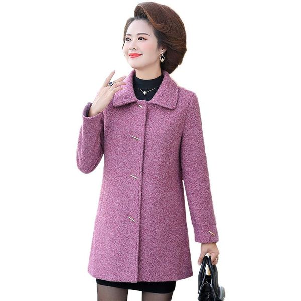 2020 fashion women's wool jackets windbreaker autumn winter blended woolen coat single-breasted jacket outwear plus size 5xl w90, Black
2020 fashion women's wool jackets windbreaker autumn winter blended woolen coat single-breasted jacket outwear plus size 5xl w90, Black
