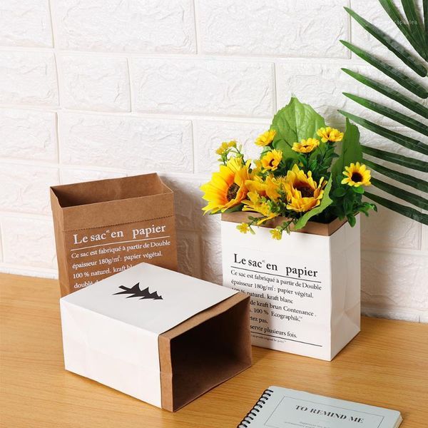 1 pc nordic style diy home decor dried plant basket wedding kraft paper bag flowerpot artificial flower vase kraft paper bag1
1 pc nordic style diy home decor dried plant basket wedding kraft paper bag flowerpot artificial flower vase kraft paper bag1