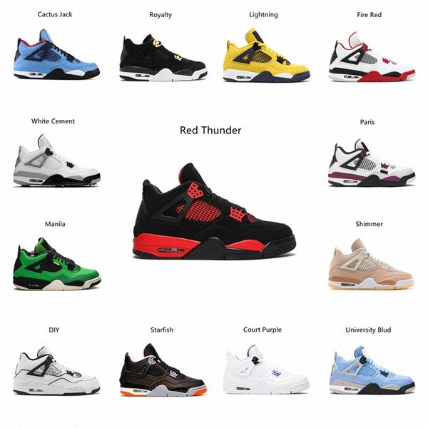 with box university blue jumpman 4 4s mens basketball shoes white oreo metallic purple black cat bred shimmer cactus jack men women sneakers
with box university blue jumpman 4 4s mens basketball shoes white oreo metallic purple black cat bred shimmer cactus jack men women sneakers