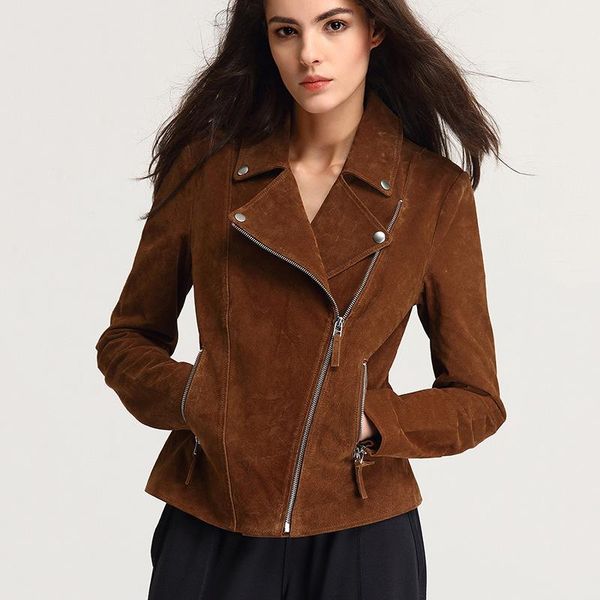 women's leather & faux 100% pigskin coat real genuine jacket women clothes 2021 korean elegant spring autumn coats black zt2265
women's leather & faux 100% pigskin coat real genuine jacket women clothes 2021 korean elegant spring autumn coats black zt2265