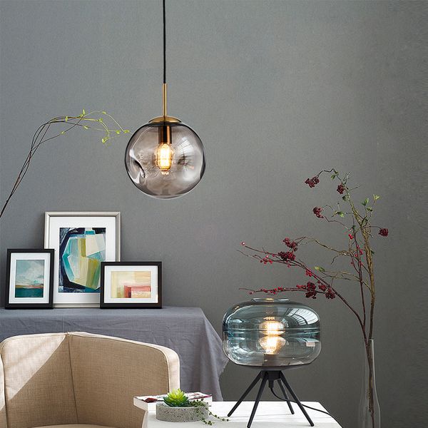 modern hanglamp glass ball pendant light modern loft led e27 with 2 colors pendant lamp for living room bedroom
modern hanglamp glass ball pendant light modern loft led e27 with 2 colors pendant lamp for living room bedroom