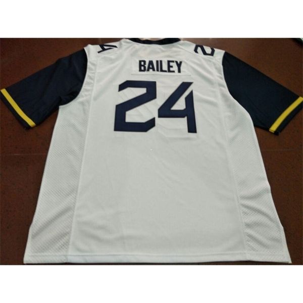 3740 wvu mountaineers hakeem bailey #24 real full embroidery college jersey size s-4xl or custom any name or number jersey, Black
3740 wvu mountaineers hakeem bailey #24 real full embroidery college jersey size s-4xl or custom any name or number jersey, Black