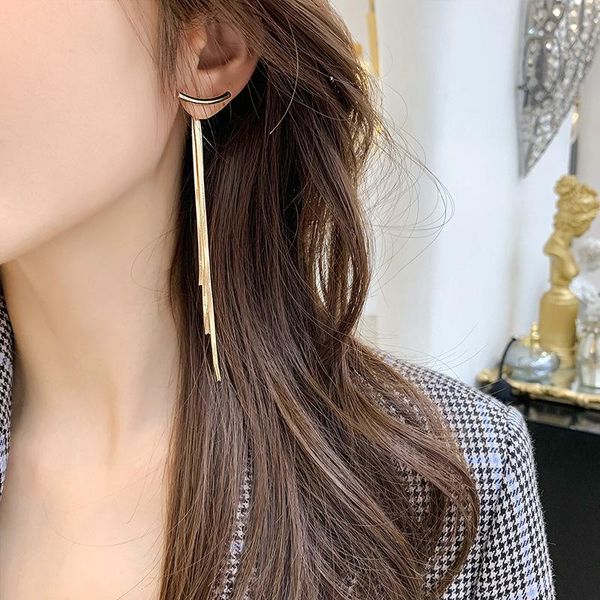 dangle & chandelier amorcome gold long thread tassel drop earrings for women geometric copper alloy hanging fashion jewelry gift, Silver
dangle & chandelier amorcome gold long thread tassel drop earrings for women geometric copper alloy hanging fashion jewelry gift, Silver