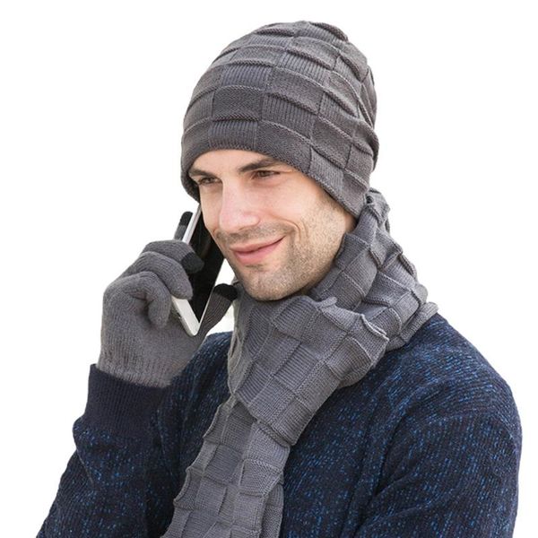 hats, scarves & gloves sets men winter 3pcs solid plaid knit beanie hat long scarf touch screen set 6xda, Blue;gray
hats, scarves & gloves sets men winter 3pcs solid plaid knit beanie hat long scarf touch screen set 6xda, Blue;gray