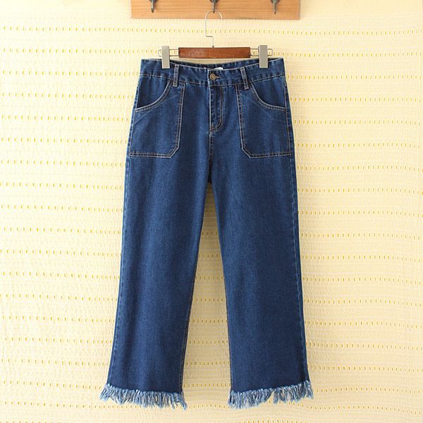 brim pants straight stretchable from ankle the woman of large size xl-5xl 942p, Blue
brim pants straight stretchable from ankle the woman of large size xl-5xl 942p, Blue