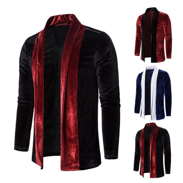 men's trench coats men's jacket fashion winter outerwear & warm slim men splicing gold velvet coat cardigan long sleeve outwear bl, Tan;black
men's trench coats men's jacket fashion winter outerwear & warm slim men splicing gold velvet coat cardigan long sleeve outwear bl, Tan;black