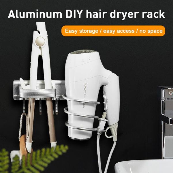 1pc home garden organization aluminum hair dryer storage racks wall mounted hairdryer straightener holders set bathroom supplies
1pc home garden organization aluminum hair dryer storage racks wall mounted hairdryer straightener holders set bathroom supplies