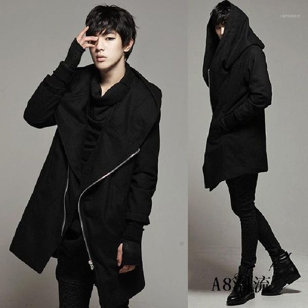 men's trench coats fashion 2021 gothic mens winter jackets and even gloves outwear zipper with a hood windbreaker jacket black men pea, Tan;black
men's trench coats fashion 2021 gothic mens winter jackets and even gloves outwear zipper with a hood windbreaker jacket black men pea, Tan;black