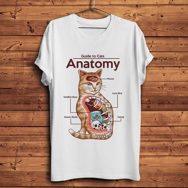 anatomy of a cat funny t-shirt homme summer new short sleeve t shirt men white casual tshirt streetwear, White;black
anatomy of a cat funny t-shirt homme summer new short sleeve t shirt men white casual tshirt streetwear, White;black