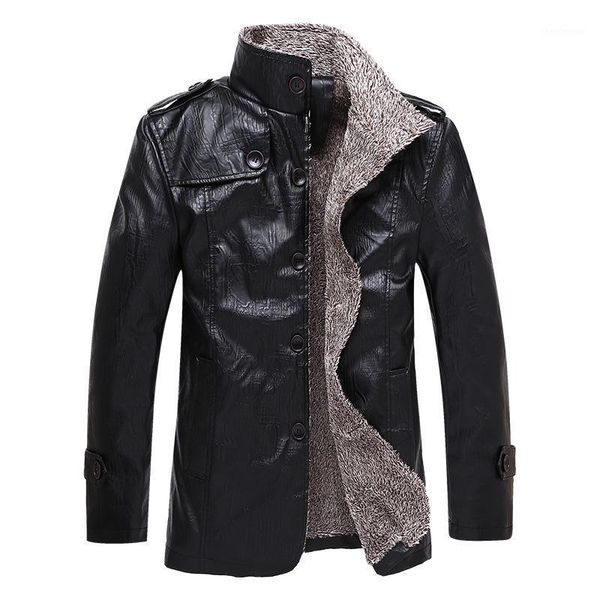 men's jacket autumn fashion overcoat stand collar slim casual style leather jacket mens faux fur coats pu leather jackets1, Black
men's jacket autumn fashion overcoat stand collar slim casual style leather jacket mens faux fur coats pu leather jackets1, Black