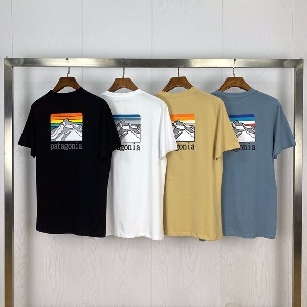 fashion street patagonia back classic rainbow snow mountain big pocket short sleeve t-shirt, White;black
fashion street patagonia back classic rainbow snow mountain big pocket short sleeve t-shirt, White;black