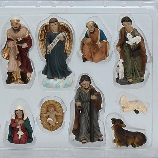christmas decorations elegant profile nativity set, includes holy family resin decorative figures new year ornament navidad 20211
christmas decorations elegant profile nativity set, includes holy family resin decorative figures new year ornament navidad 20211