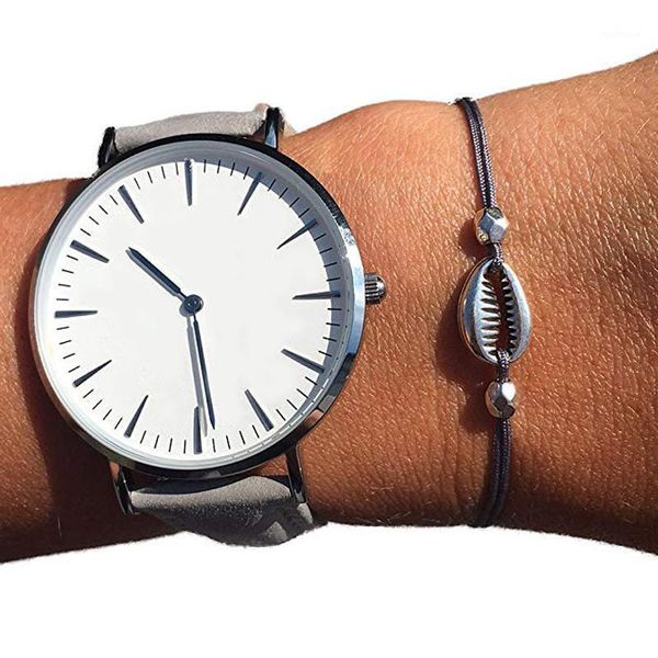 fashion daily work handmade jewerly zinc alloy shell charm bracelet delicate simple adjustable size stretch bracelet for women1, Black
fashion daily work handmade jewerly zinc alloy shell charm bracelet delicate simple adjustable size stretch bracelet for women1, Black