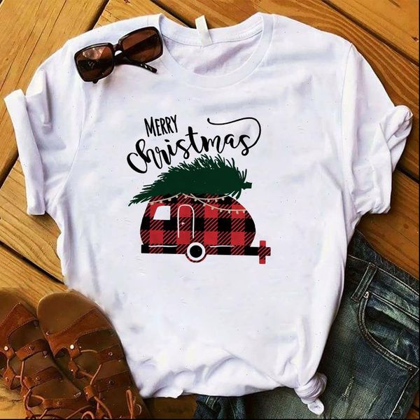 women plaid car tree fashion ladies merry christmas womens clothing clothes female camisas mujer graphic t shirt t shirts, White
women plaid car tree fashion ladies merry christmas womens clothing clothes female camisas mujer graphic t shirt t shirts, White