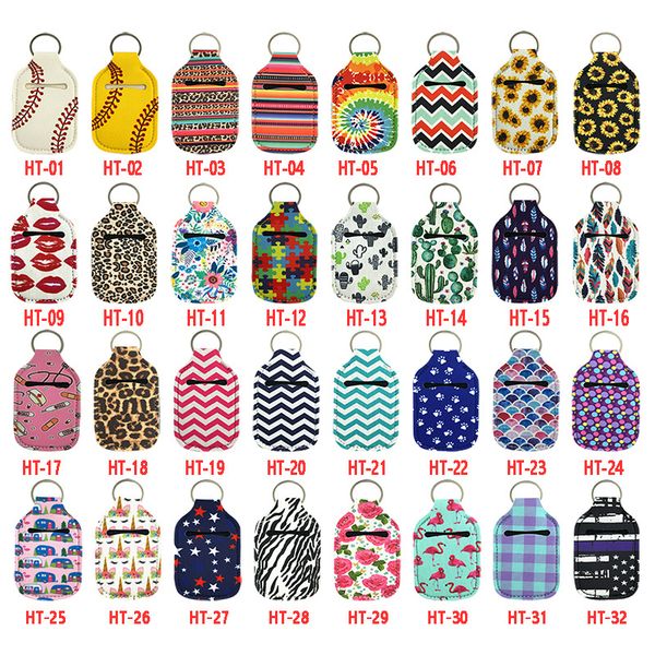 96 styles neoprene hand sanitizer bottle holder keychain bags 30ml printed hand soap bottle holder with key rings xmas gift dhl
96 styles neoprene hand sanitizer bottle holder keychain bags 30ml printed hand soap bottle holder with key rings xmas gift dhl