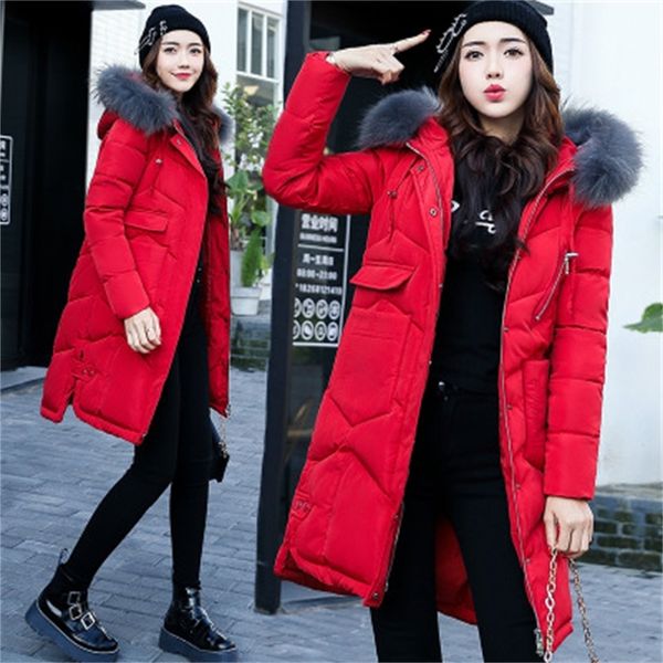 2021 new women's red winter coat m-3xl plus size new gray black fashion long leather with hood down cotton jacket lj063 iekl
2021 new women's red winter coat m-3xl plus size new gray black fashion long leather with hood down cotton jacket lj063 iekl