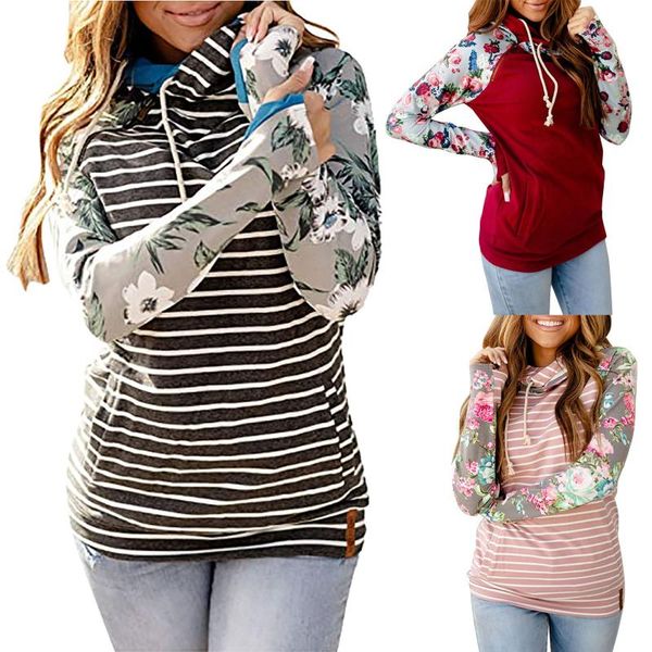 women long sleeve hoodies striped casual fit color block hooded casual print sweatshirt blouse thick hoodie hoodie, Black
women long sleeve hoodies striped casual fit color block hooded casual print sweatshirt blouse thick hoodie hoodie, Black