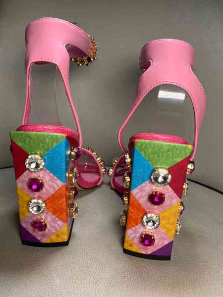 brand summer diamond sandals women ankle strap flower high heels lady gladiator sandals fashion crystal party shoes wedding shoes, Black
brand summer diamond sandals women ankle strap flower high heels lady gladiator sandals fashion crystal party shoes wedding shoes, Black