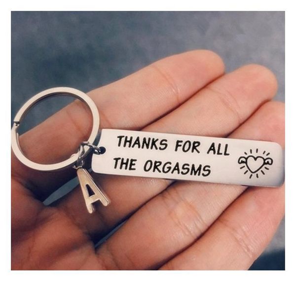 funny key chain women men charm couple key ring thanks for all the orgasms letter a-z love gift boyfriend girlfriend jlldnv, Black
funny key chain women men charm couple key ring thanks for all the orgasms letter a-z love gift boyfriend girlfriend jlldnv, Black