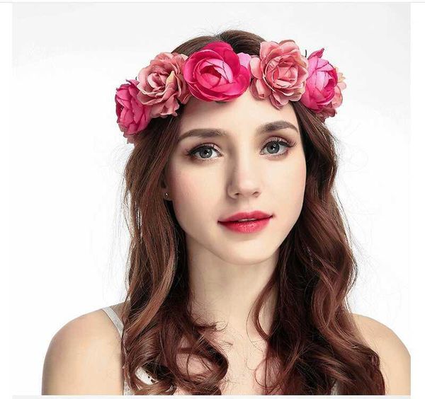 european stylish girls vintage wreath large rose flowers wreath for wedding party elegant women wedding muti colors1
european stylish girls vintage wreath large rose flowers wreath for wedding party elegant women wedding muti colors1