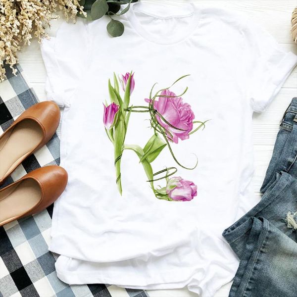 women lady floral summer autumn camisas mujer print ladies t tee womens shirt clothes tshirt female graphic t shirt, White
women lady floral summer autumn camisas mujer print ladies t tee womens shirt clothes tshirt female graphic t shirt, White