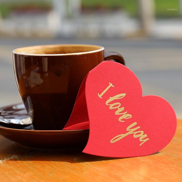 10pcs love popupcard birthday thank you cards faire part de mariage wedding thank you cards for busin gift invitaciones de boda1