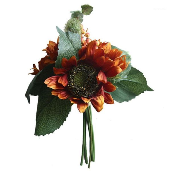 decorative flowers & wreaths creative artificial sunflower flower bouquet silk real touch fake wedding decoration floral home garden party s
decorative flowers & wreaths creative artificial sunflower flower bouquet silk real touch fake wedding decoration floral home garden party s