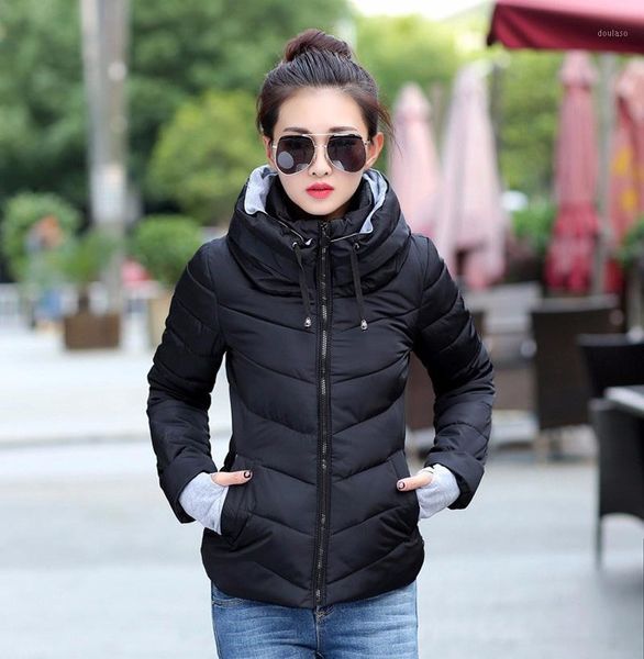 2018 new ladies fashion coat winter jacket women outerwear short wadded jacket female padded parka women's overcoat1, Black
2018 new ladies fashion coat winter jacket women outerwear short wadded jacket female padded parka women's overcoat1, Black