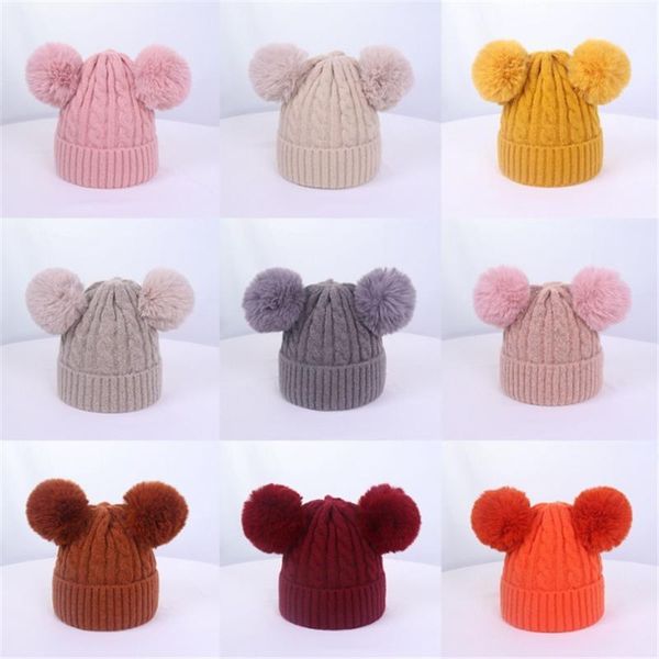 caps & hats cute winter warm infant born kids wool knitted hat cap beanie with two double pom for baby boys girl 1-3years1, Yellow
caps & hats cute winter warm infant born kids wool knitted hat cap beanie with two double pom for baby boys girl 1-3years1, Yellow