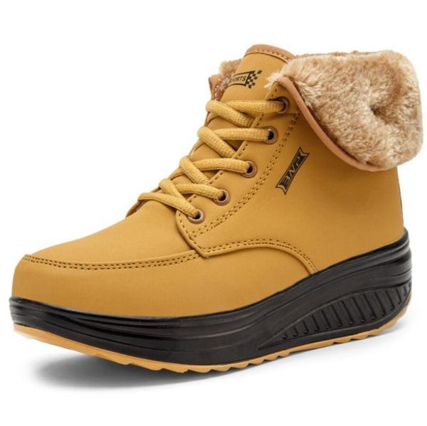 winter women snow boots warm waterproof ladies wedges ankle boots female plush woman lace up platform cotton velvet shoes, Black
winter women snow boots warm waterproof ladies wedges ankle boots female plush woman lace up platform cotton velvet shoes, Black