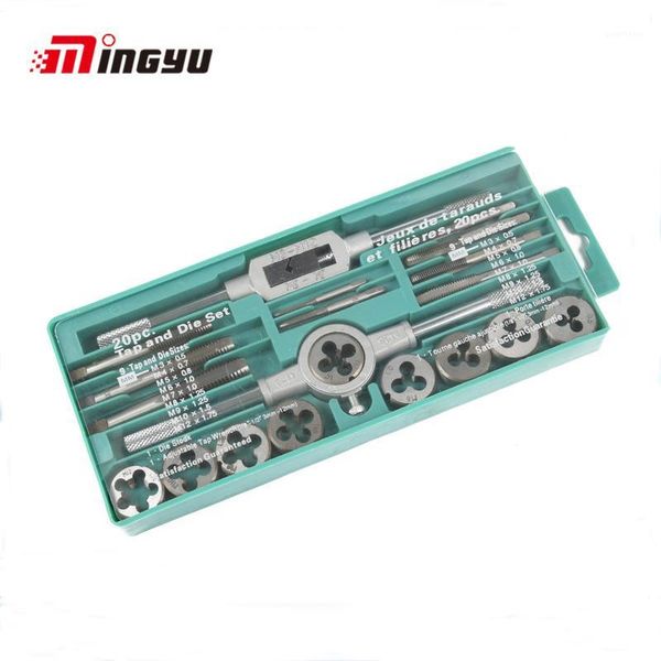 20 pcs metric tap dies set m3-m12 alloy steel screw thread hand tool kit durable plugs taps dies hand tool set1
20 pcs metric tap dies set m3-m12 alloy steel screw thread hand tool kit durable plugs taps dies hand tool set1
