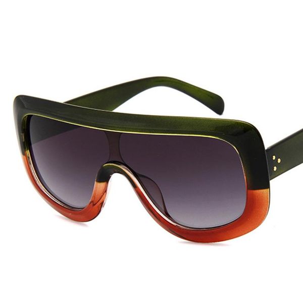sunglasses retro one piece women trendy big frame spectacles personalized glasses vintage, White;black
sunglasses retro one piece women trendy big frame spectacles personalized glasses vintage, White;black
