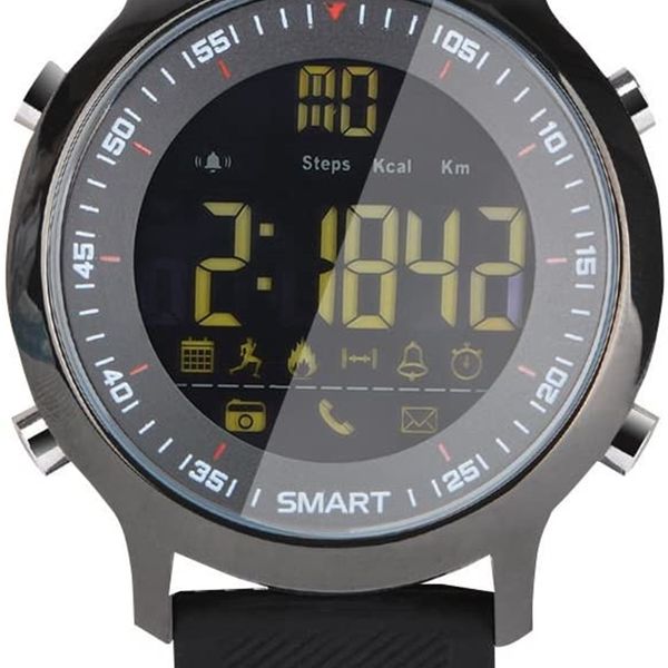 sports smart watch ex18 smart watch sports watch 5 atm waterproof pedometer bluetooth 4.0 call sms reminder for android ios, silver
sports smart watch ex18 smart watch sports watch 5 atm waterproof pedometer bluetooth 4.0 call sms reminder for android ios, silver