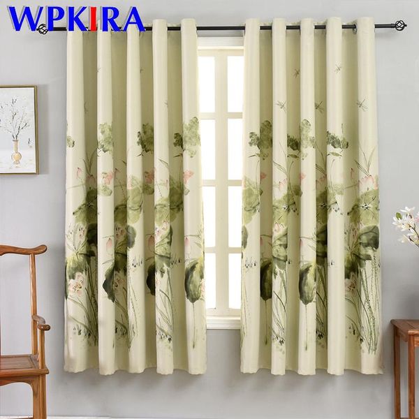 curtain & drapes modern lotus pond painted short for kitchen door window screen green living room decortations pc004d3
curtain & drapes modern lotus pond painted short for kitchen door window screen green living room decortations pc004d3