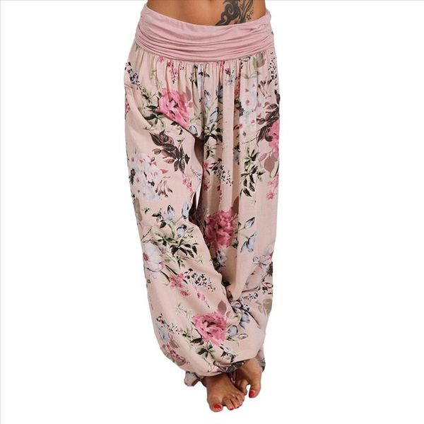 women pants casual floral print high waist pants female wide leg loose pocket harem summer trousers 2019, Black;white
women pants casual floral print high waist pants female wide leg loose pocket harem summer trousers 2019, Black;white