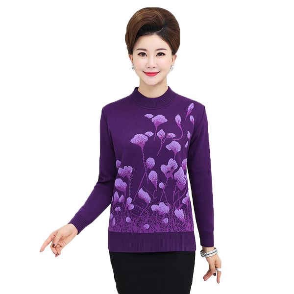 women's knitted shirt autumn korean winter long sleeve woman's old middle-aged sweater vest add cashmere jumper mesh hd0w, White;black
women's knitted shirt autumn korean winter long sleeve woman's old middle-aged sweater vest add cashmere jumper mesh hd0w, White;black