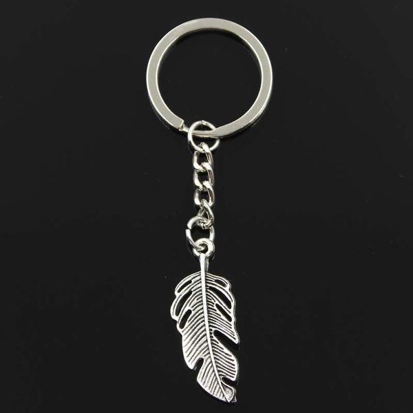 fashion keychain 40x16mm feather silver color pendants diy men jewelry car key chain ring holder souvenir for gift
fashion keychain 40x16mm feather silver color pendants diy men jewelry car key chain ring holder souvenir for gift