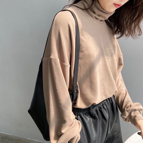2021 new bright-colored women thin-body t-shirts women's turtleneck high long t shirt harajuku 3d27, White
2021 new bright-colored women thin-body t-shirts women's turtleneck high long t shirt harajuku 3d27, White