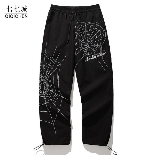 spider вышивка мешковатый гарем брюки мужские стрит одежды рок панк пробежал мужчины летние хип прыжки повседневные брюки мода мужские брюки, Black
spider вышивка мешковатый гарем брюки мужские стрит одежды рок панк пробежал мужчины летние хип прыжки повседневные брюки мода мужские брюки, Black