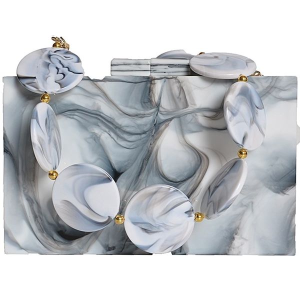 acrylic marble-textured lady's handbag stylish wafer chain shoulder bag lady's square box handbag beautiful style bags
acrylic marble-textured lady's handbag stylish wafer chain shoulder bag lady's square box handbag beautiful style bags