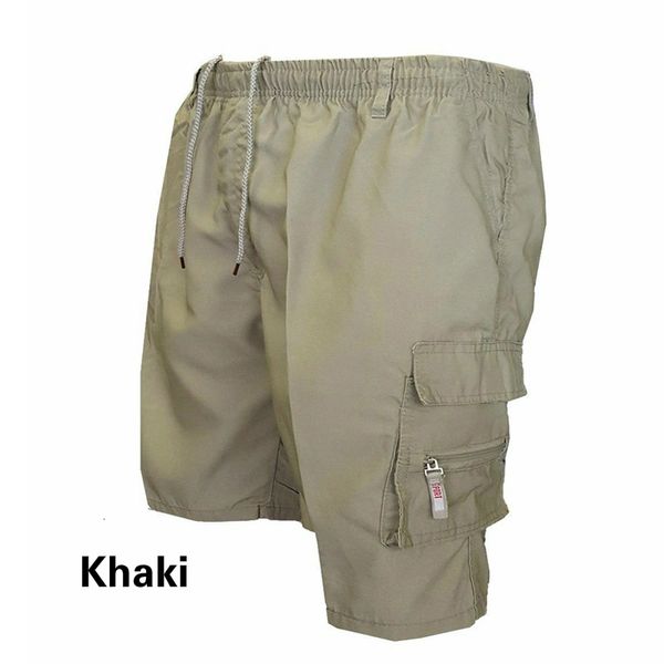 2021 new multi-pockets men casual work shorts homme elastic wiast men's summer short pants qqxq, White;black
2021 new multi-pockets men casual work shorts homme elastic wiast men's summer short pants qqxq, White;black
